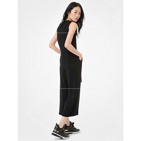 Michael Kors | Sleeveless Jumpsuit‎ 4 Black - Picture 2 of 14